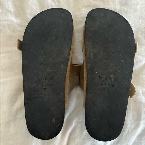 M. Gemi The Isa Slides in Khaki - Picture 3 of 8